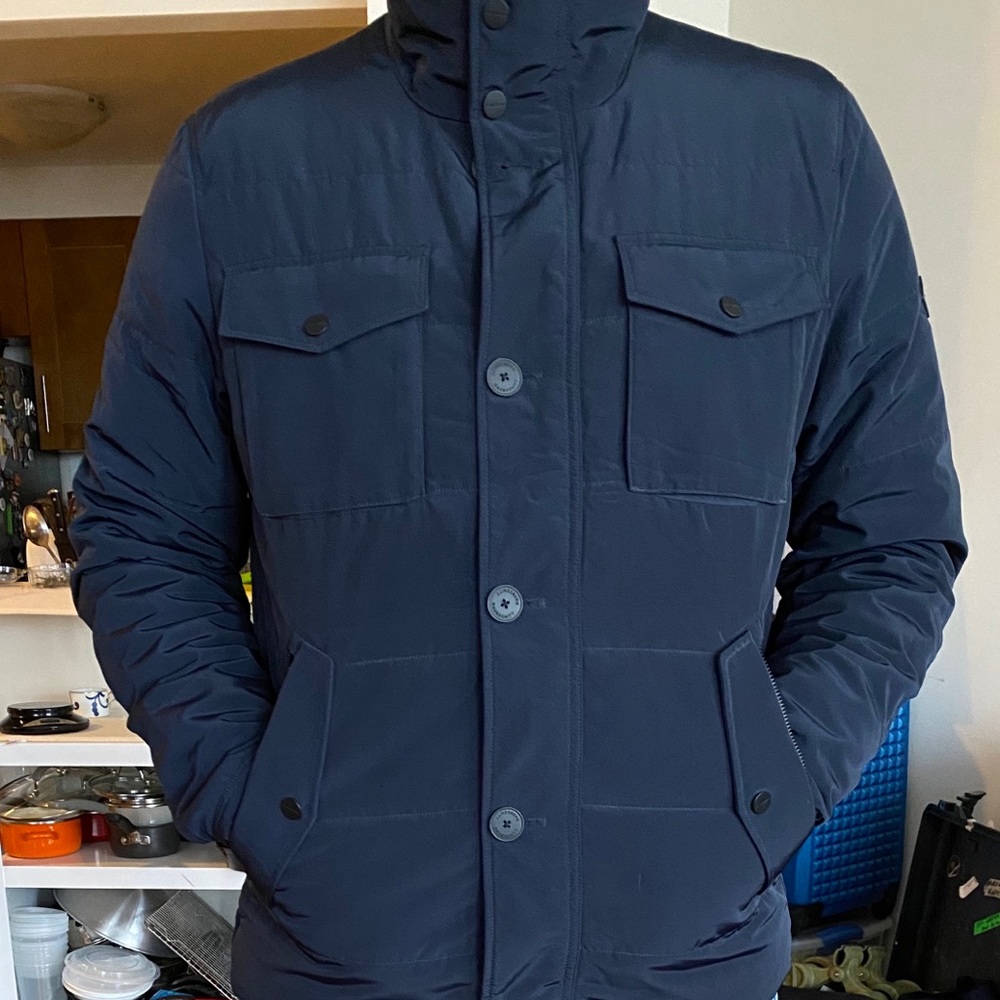 J Lindeberg Primaloft Structured Navy Jacket